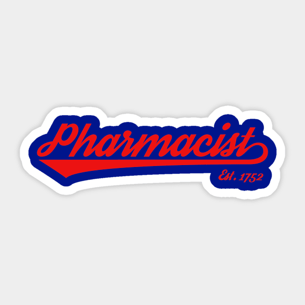 Pharmacist - Go Team Pharmacy! Sticker by RxBlockhead